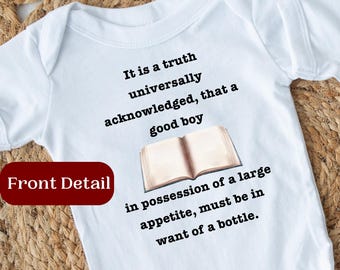 Cute Baby Bodysuit, Funny Infant Outfit, Unisex Baby Clothing, Baby Shower Gift, Quotable Onesie