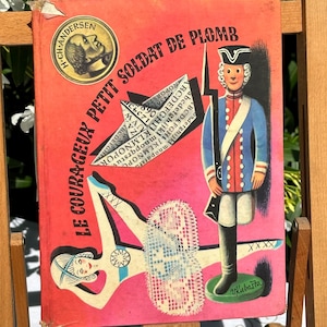 Le Courageux Petit Soldat De Plomb Livre Pop-Up Vintage - 1972 - H.CH.ANDERSEN - Illustrations par V. Kubasta - RARE - Gründ Paris