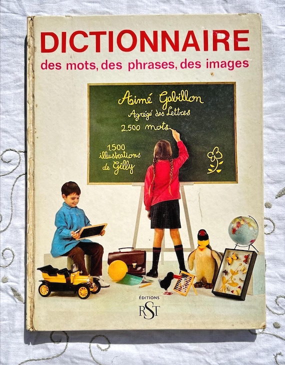 Dictionnaire des Mots Des Phrases Des Images Vintage Livre - 1976 Dictionnaire des Mots Des Phrases Des Images Vintage Livre - 1976