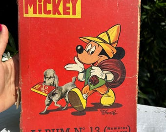 Mickey Mouse Magazine No. 205, 1956 - Etsy