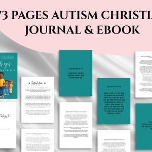 christian autism bundle ebook journal  & mental health resources into any language Editable Canva Templates Master Resell Rights ADHD Planners therapy worksheets