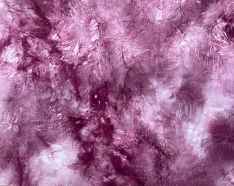 Merlot tie-dye spandex stof, 4-way stretch stof op maat gesneden - voor danskleding, sportkleding en badkleding