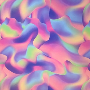 Watercolor Design Spandex Fabric, 4-way Stretch Fabric, Swimwear, Activewear, Dancewear, Sportwear Fabric by the Yard
