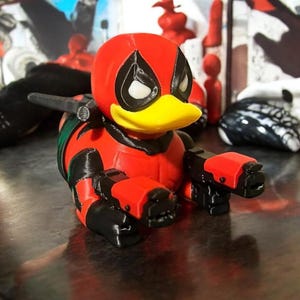 3Inches DuckPool-Collectible 3DPrinted Duck-SuperHero Duck
