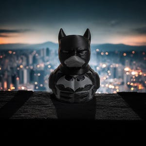 3Inches BatDuck-Collectible 3DPrinted Duck-SuperHero Duck