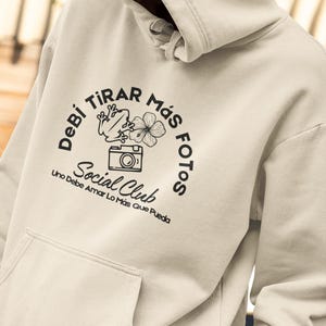 DTMF Social Club Hoodie, Unisex Heavy Blend Sweatshirt, Cozy Gift, Casual Wear, Photography Lovers Sweatshirt