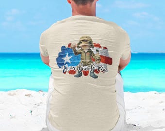 Viva Puerto Rico Concho Unisex Tee