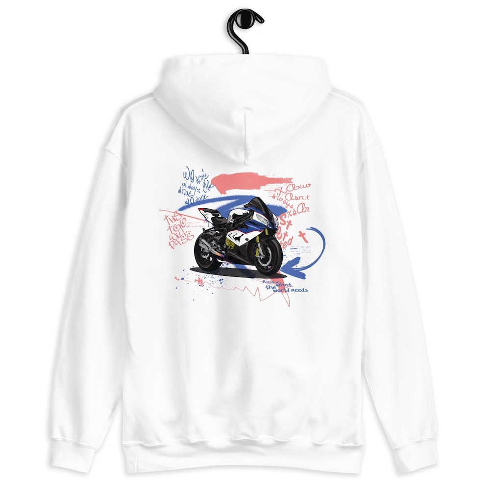 Bmw S1000Rr Hoodie, Bmw Motorrad Hoodie, Motorcycle Hoodie, Graphic Hoodie For Rider