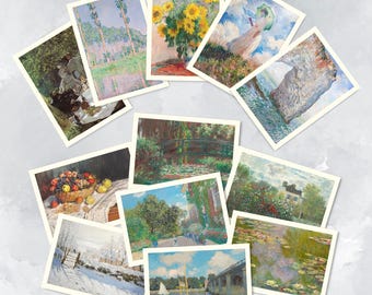 Claude Monet Postcards – Made in France