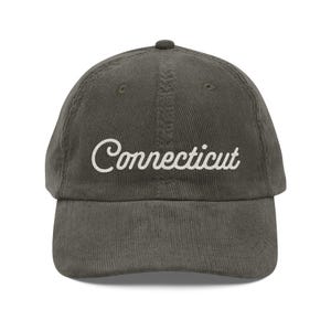 Vintage Connecticut corduroy cap