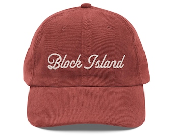 Vintage Block Island corduroy cap