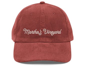 Martha’s Vineyard Vintage corduroy cap