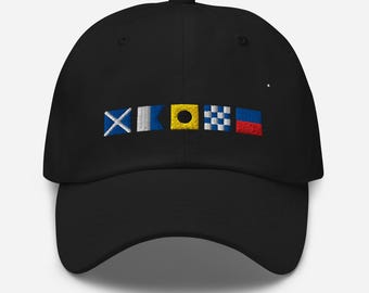 Maine Nautical Flag Hat