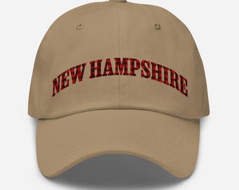 New Hampshire Plaid Hat