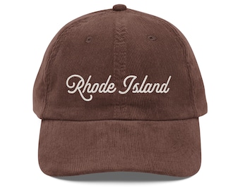 Vintage Rhode Island corduroy cap