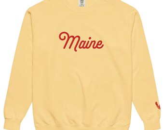Comfort Colors Maine Lobster Sweatshirt