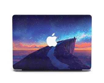 Sea Sunset Apple MacBook Pro 13 16 A2141 A2338 Colorful Ocean Art