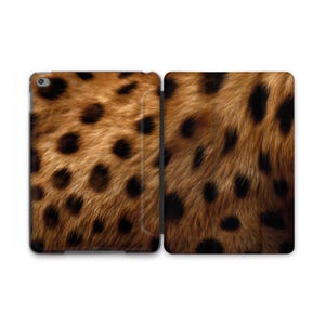 iPad-skal med gepardpäls, makrofotografi, leopardskinn, iPad 10, 10.9, 2022, iPad Pro 12.9, 2024, Air 11, Pro 13, iPad 2025, iPad 10.2