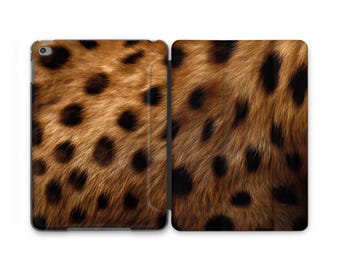 Cheetah Fur Macro Photograpy Art iPad Case iPad Air 5 Leopard Skin  iPad 10 10.9 2022 iPad Pro 12.9 2024 Air 11 Pro 13 iPad 2025 iPad 10.2