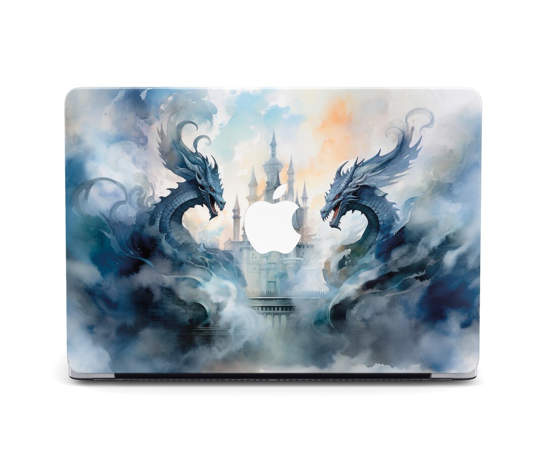 Dragons Kingdom Guards Fantasy Art MacBook Pro 2025 Case for MacBook