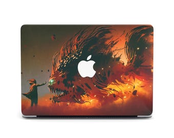 Godzilla Pop Art Acid Japanses Art Protective Sleeve Plastic Hard