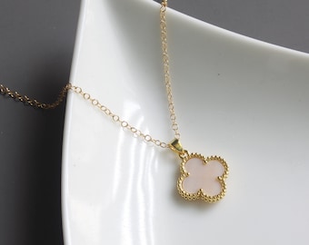 quatrefoil necklace van cleef