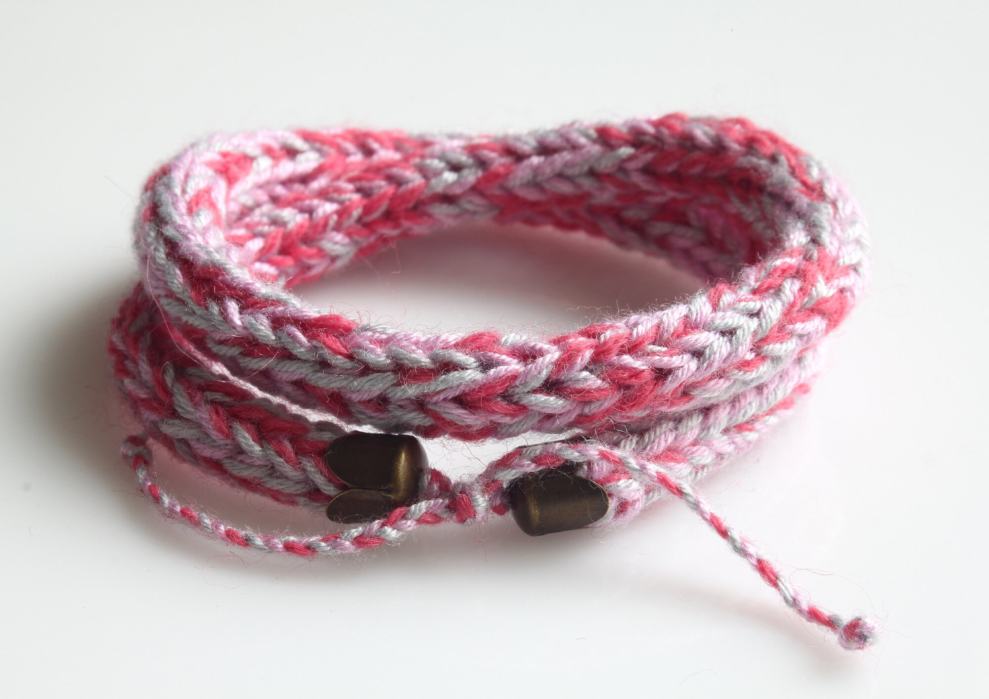 MADE TO ORDER Knitted Wool Bracelet Friendship Bracelet Etsy