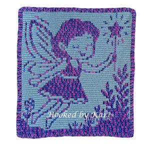 Fairy Tale - Overlay Mosaic Crochet Baby Blanket PATTERN ONLY