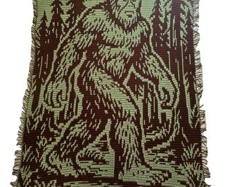 Sasquatch - Overlay Mosaic Blanket PATTERN ONLY (US Terms)