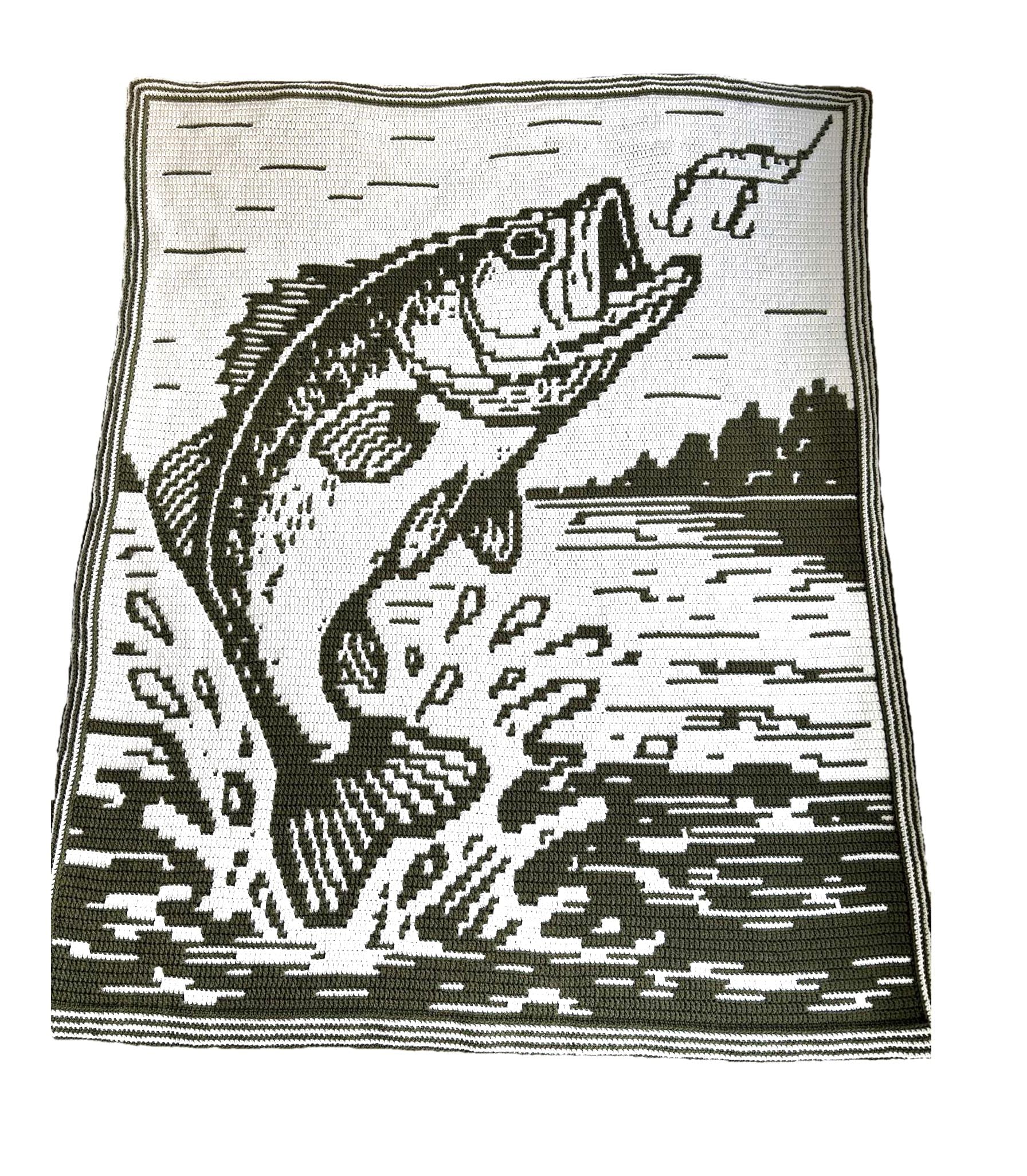 Tapestry Bass Blanket Pattern - Etsy, image size:1792x2052