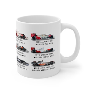 McLaren F1 Champions Coffee Mug, ideal gift for 2025 Formula 1 season