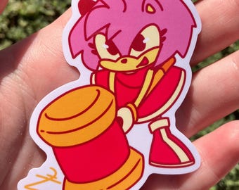 Amy Rose Sticker - Etsy