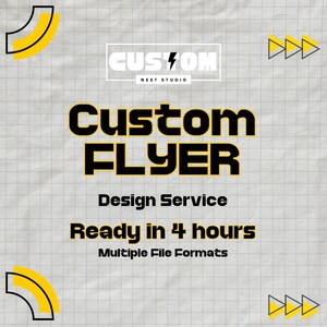 Servicio de diseño de volantes personalizados / Diseñador gráfico profesional / Volante de marketing digital / Diseño de anuncios comerciales / Diseño de carteles personalizados
