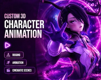 Custom 3D Animation Service, Character Animation, Product Animation, CGI Rendering, Blender Modeling, VFX & Cinematic Animated Video