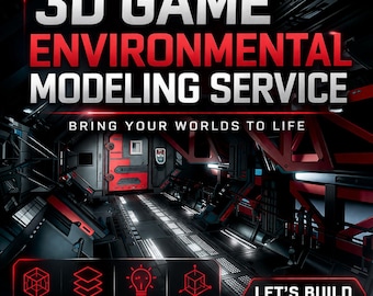 Custom Environmental Modeling, Personalized 3D Models for Games, Animation & Printing, High-Quality 3D Character Models, Games Development