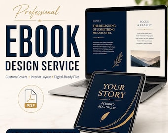 Custom Ebook Design Service, Canva Ebook Template, kindal publish, Workbook Design, PDF Guide, Digital Book Layout, Ebook Formatting