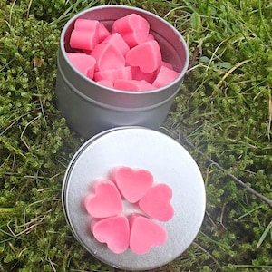 Heart-Shaped Soy Wax Melts