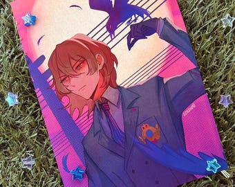 ペルソナ5 ザ・ロイヤル 明智吾郎 クロウ 特大布ポスター タペストリー ペルソナ5 ザ・ロイヤル 明智吾郎 クロウ 特大布ポスター