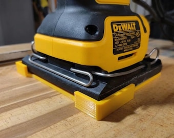 Sandpaper Punch Plate for DeWalt DWE6411 / DCW200 / DW411 / D26441 / DW412 – 1/4 Sheet Palm Sander Paper Hole Punch Dust Collection 2-Pack