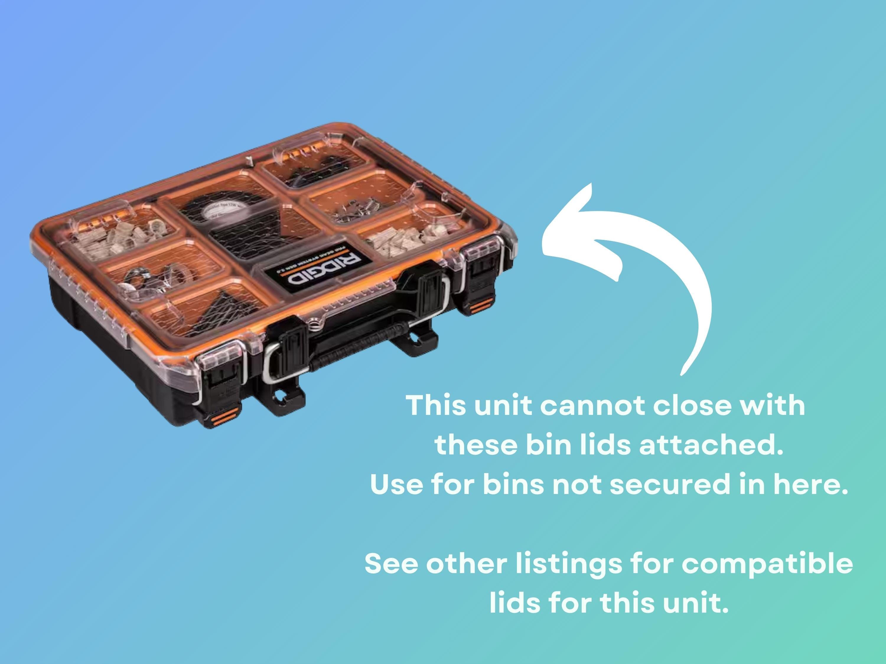 Ridgid Pro Gear 2.0 Mods | Parts Bin Cover - Etsy