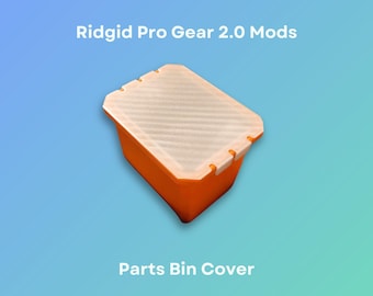 Ridgid Pro Gear 2.0 Mods | Parts Bin Cover