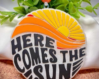 Here Comes the Sun Car Freshie
