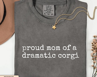 Camiseta divertida de Corgi para mamá Corgi, camiseta para amantes de los Corgi, camiseta linda de mamá Corgi, camiseta de Corgi galés, camiseta de papá Corgi, camiseta vintage de Corgi, regalo