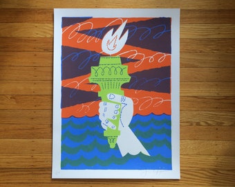 Sea Change Screenprint