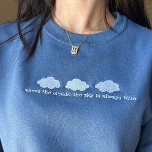 St. Therese of Lisieux Embroidered Sweatshirt, Saint Sweater, Little Flower, Catholic Gift for Women, Catholic Crewneck, Religious Shirts