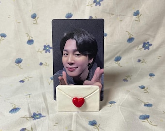 Handmade Clay Love Letter Polaroid/Photocard Holder