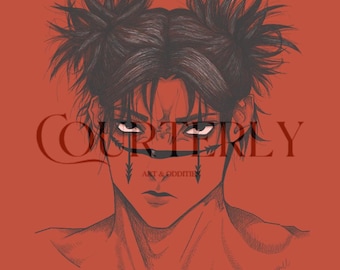 Choso Kamo Jujutsu Kaisen Original Art Print
