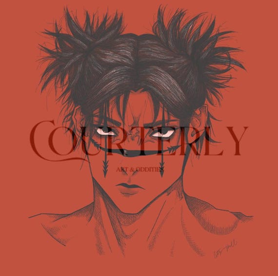 Choso Kamo Jujutsu Kaisen Original Art Print
