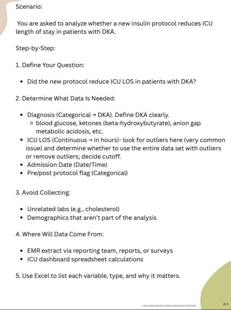 Kit de herramientas para el análisis de datos de atención médica / Plantillas de Excel para análisis de atención médica / Kit de herramientas para la mejora de la calidad de datos / Análisis de datos hospitalarios imagen 5