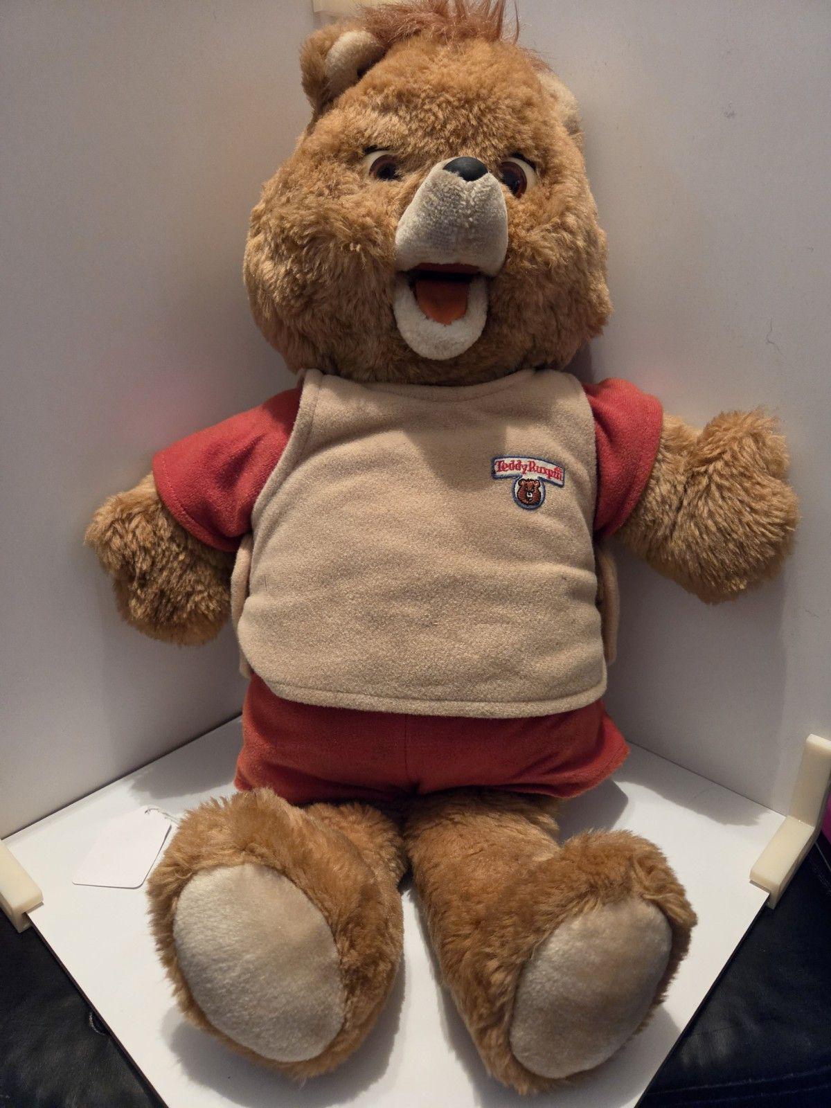 USA アメリカ テディベア 70s 70's おしゃべり機能 トーキングドール Vintage Talking Teddy Bear - Etsy